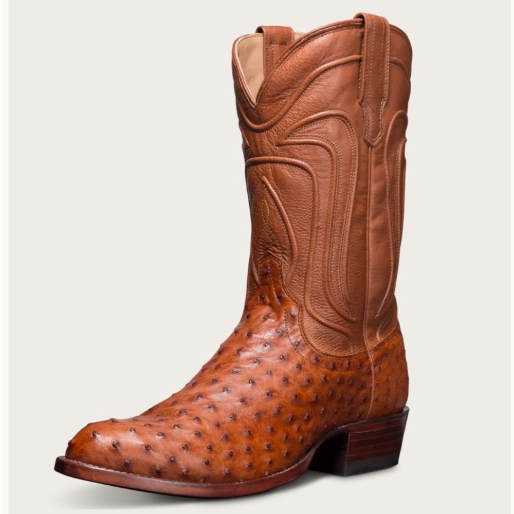 Tecovas The Wyatt - Pecan Ostrich 8.5